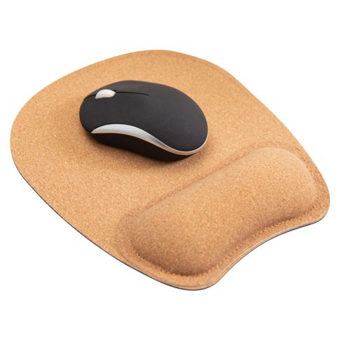 Eco Cork Wrist Support Mouse Pad